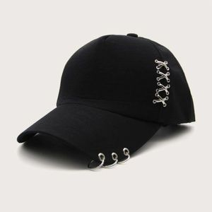 Ring decor baseball cap